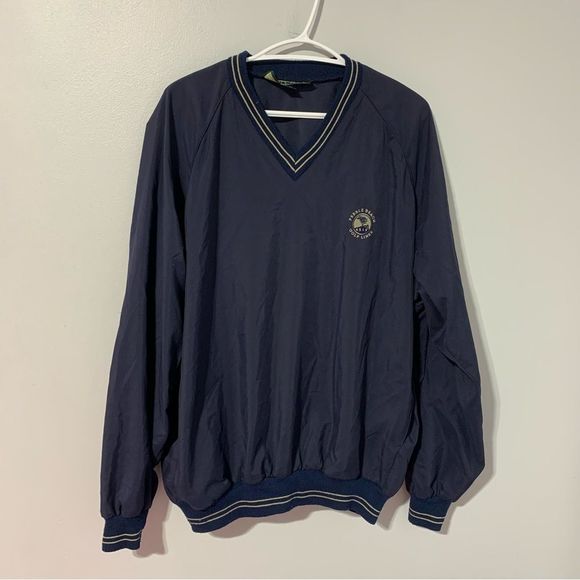 Sunderland of Scotland Men’s Navy Blue V-Neck Long Sleeve Sweater size XL - Picture 1 of 8